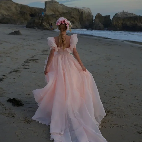 NWT - Selkie - Bloom Bridal Gown - Blush Pink - Picture 4 of 4